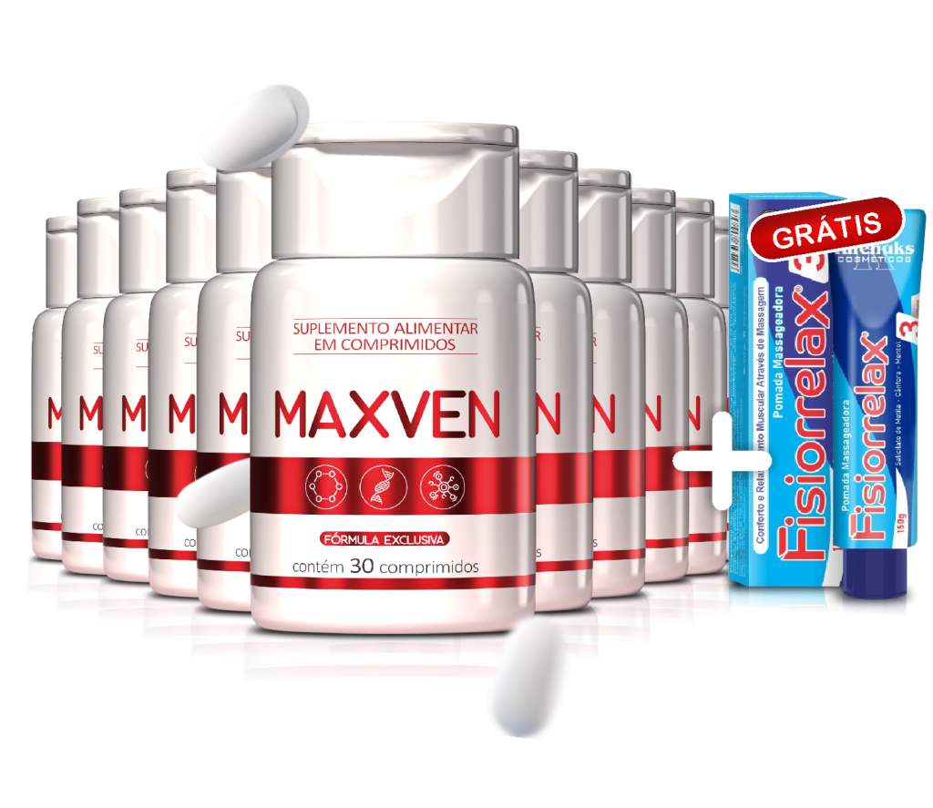 Tratamento MaxVen de 12 meses com pomadas